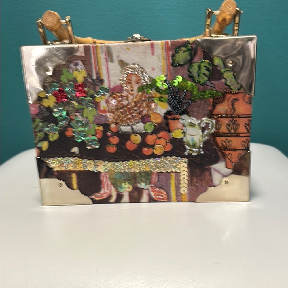 Artistic Embellished Handbag